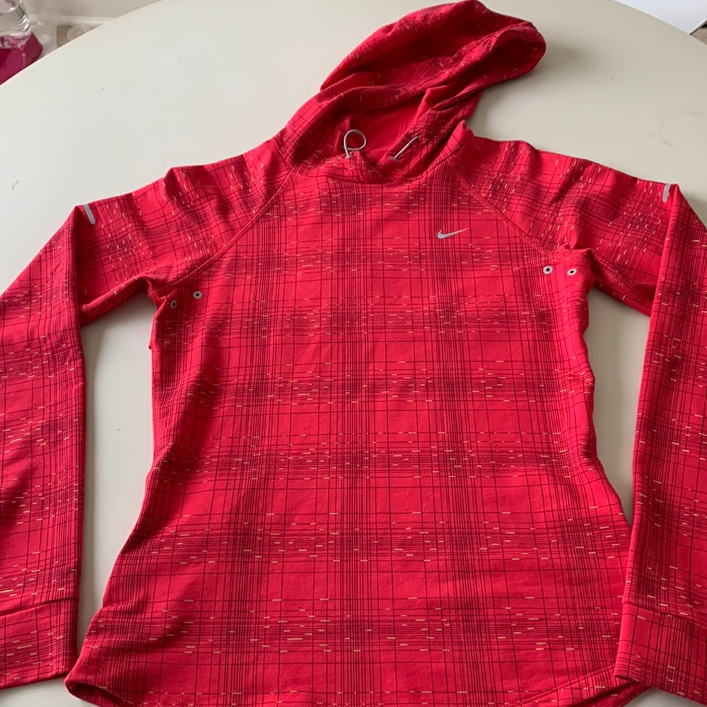 Nike Dri fit shirt with hood